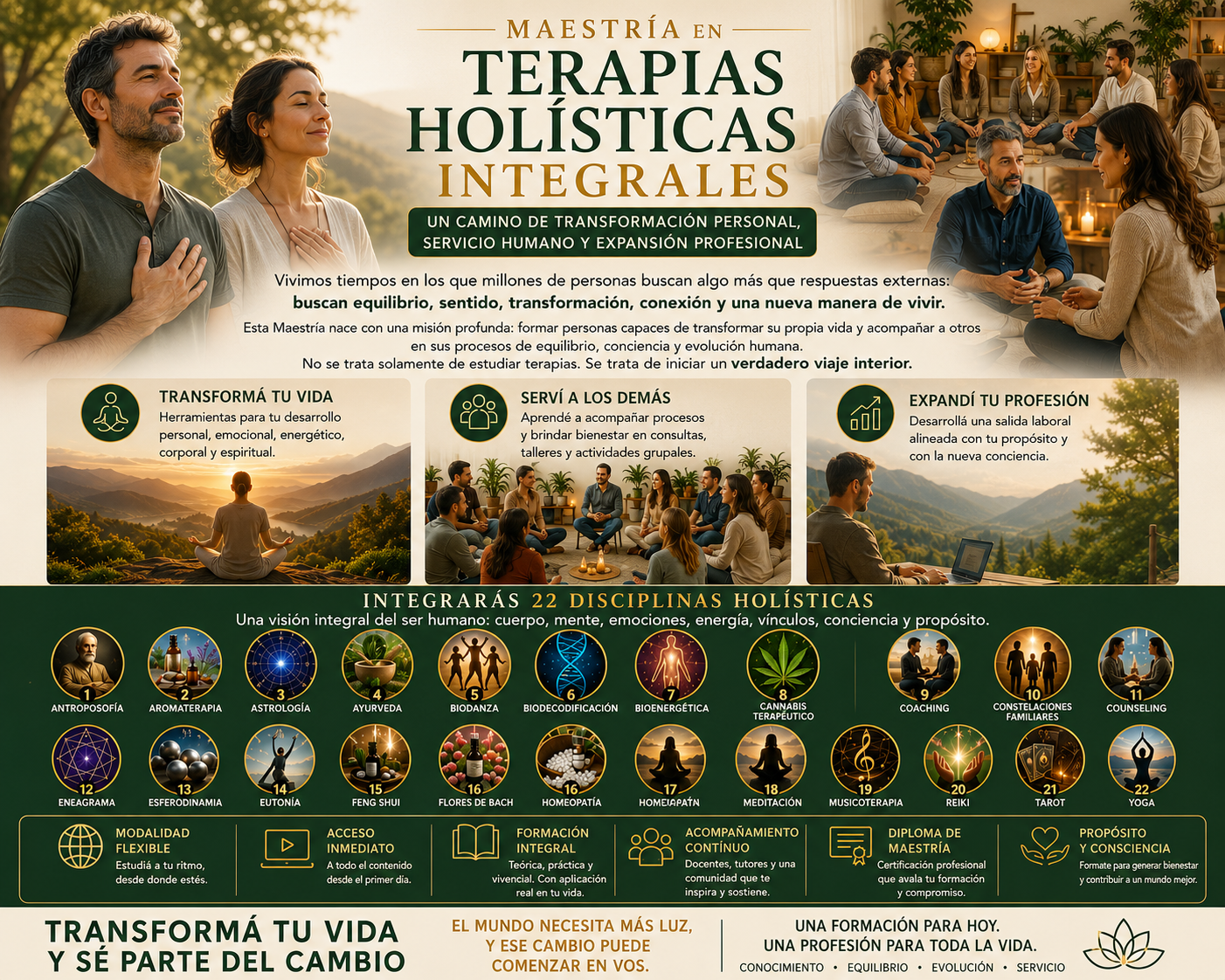 M&aacute;ster Terapeuta Hol&iacute;stico M&oacute;dulo 3