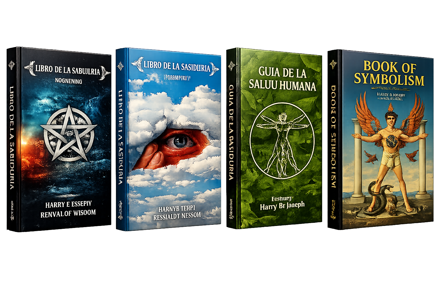 Portada Sabidur&iacute;a 1 - Volumen 1, 2, 3 y 4
