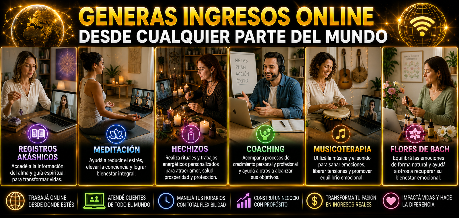 Crea tu propio negocio hol&iacute;stico