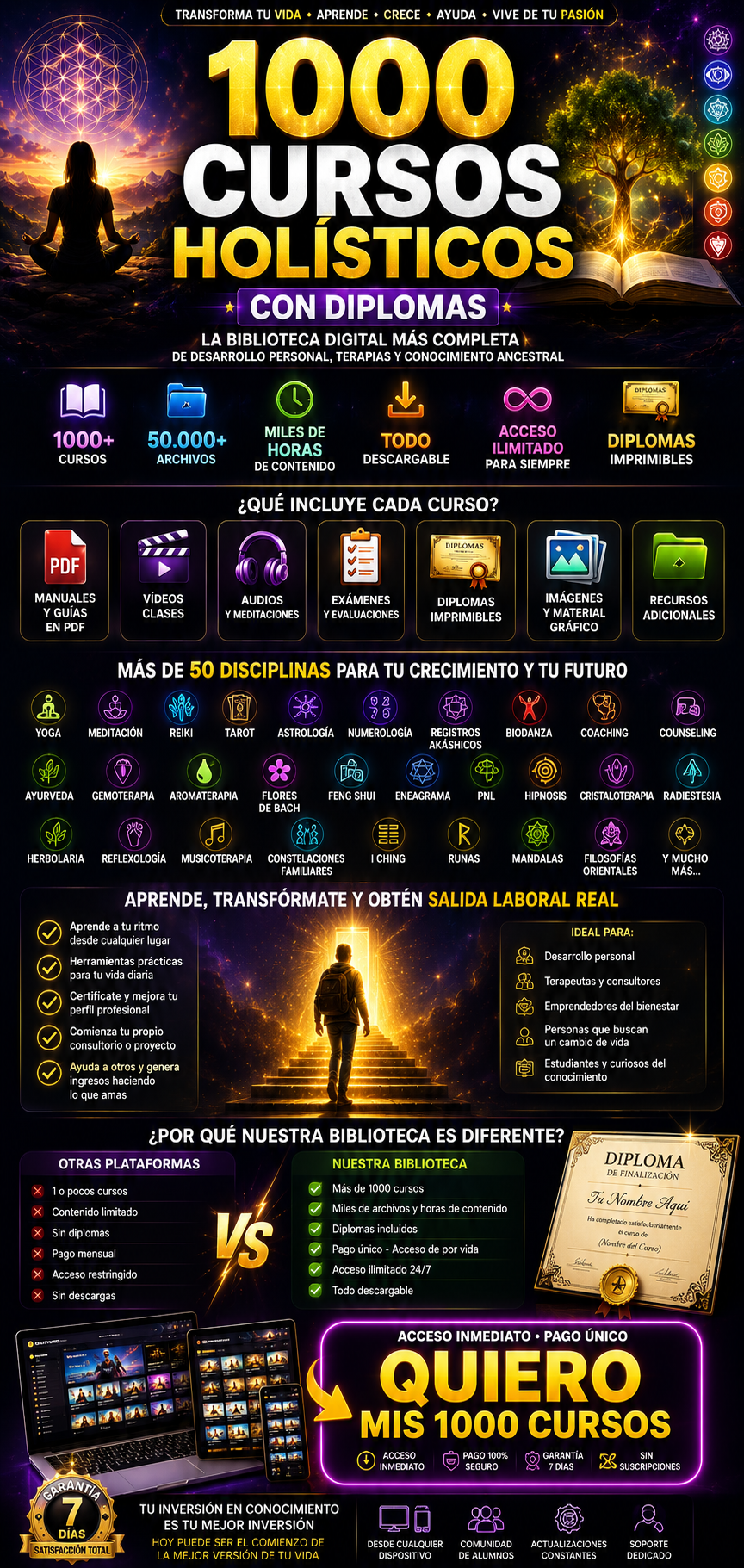 1000 Cursos Hol&iacute;sticos