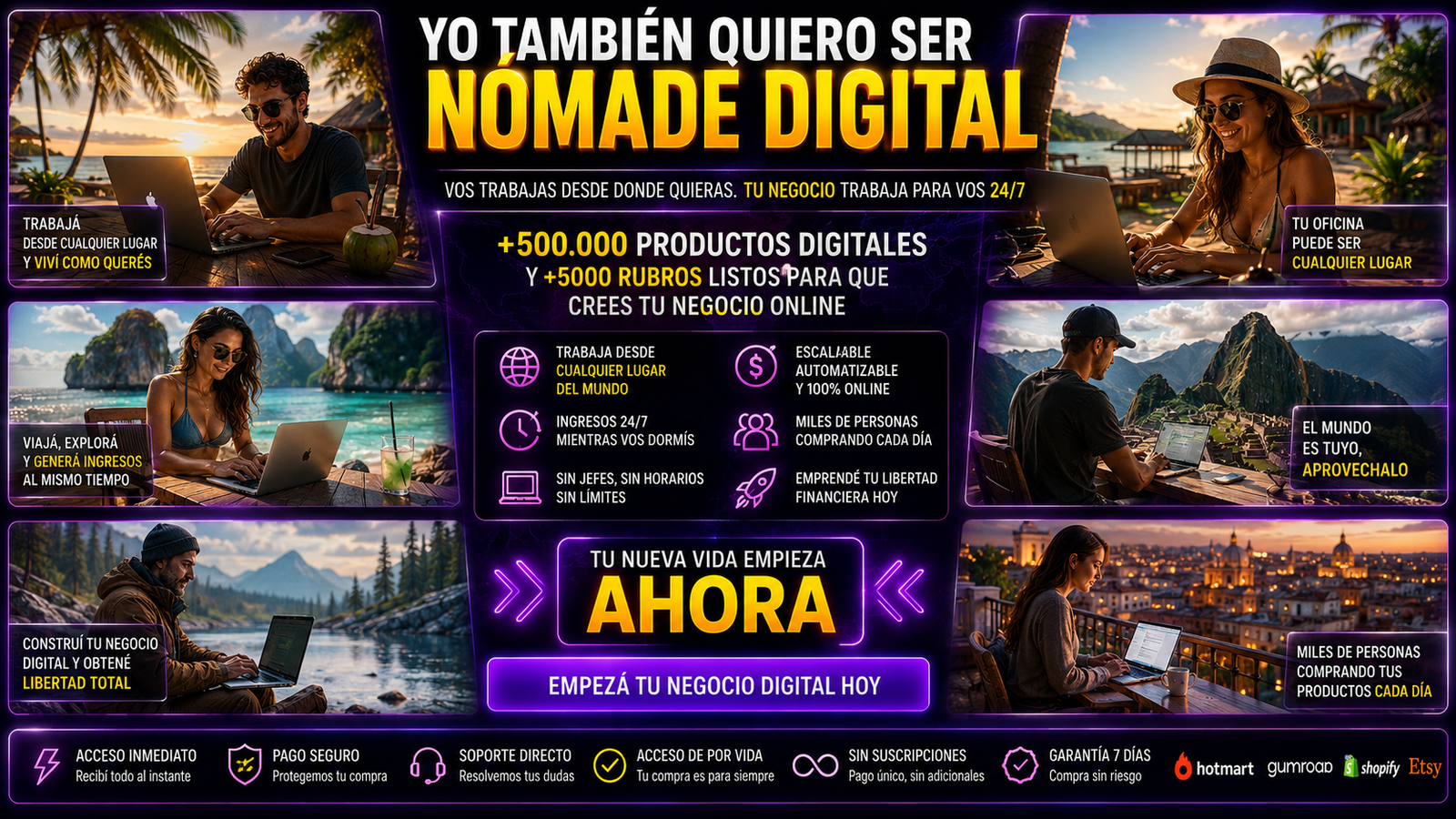 Tu negocio online sin stock ni l&iacute;mites