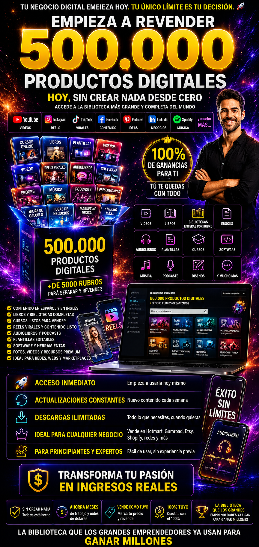 N&oacute;made Digital - 500.000 Productos